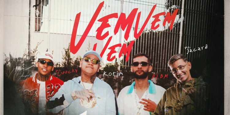 Kotim lança hit explosivo “Vem Vem Vem” com MC Luuky e MC Jacaré