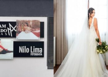 Quando o vestido te escolhe: os bastidores de um “sim” na Mirian Macedo