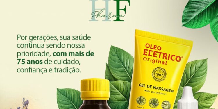 HF Pharma registra alta procura nacional por revenda do Óleo Elétrico e Antimicótico