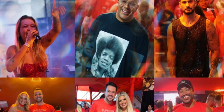 Com shows do Billy SP e Gica, Camarote Euphoria estreia no Carnaval de SP com a presença de famosos