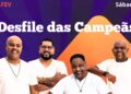 Camarote Euphoria celebra o Desfile das Campeãs com shows de Renato da Rocinha e Um Toque A Mais no Anhembi