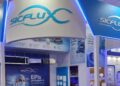Estande da Sicflux na Hospitalar, que acontece na São Paulo Expo
