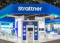 Estande da Strattner na Hospitalar 2026- F29