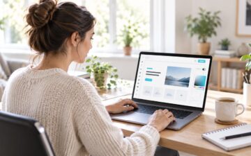 Profissionais autônomos desenvolvem o site do seu negócio no GreatPages com praticidade e rapidez.