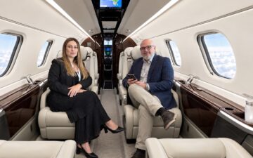Paula Soffo Hoffmann e Raul Marinho, sócios-diretores da FLY CGC.