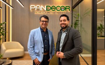 Roberto Cruz, sócio-fundador da Pandecor, e Danilo Santana, CEO da Pandecor