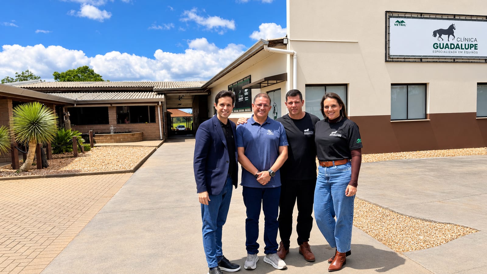 Equipe de Sócios da Equarter Clinic e Clínica Guadalupe.