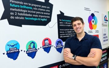 João Aleixo é fundador da The Future School, escola de tecnologia e robótica criada em São José do Rio Preto, no interior de São Paulo.