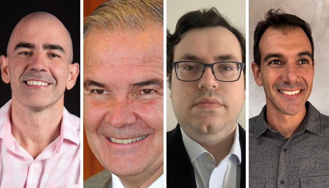 Marco Orsini, Acary S. B. Oliveira, Wladimir Bocca e Miguel Mitne